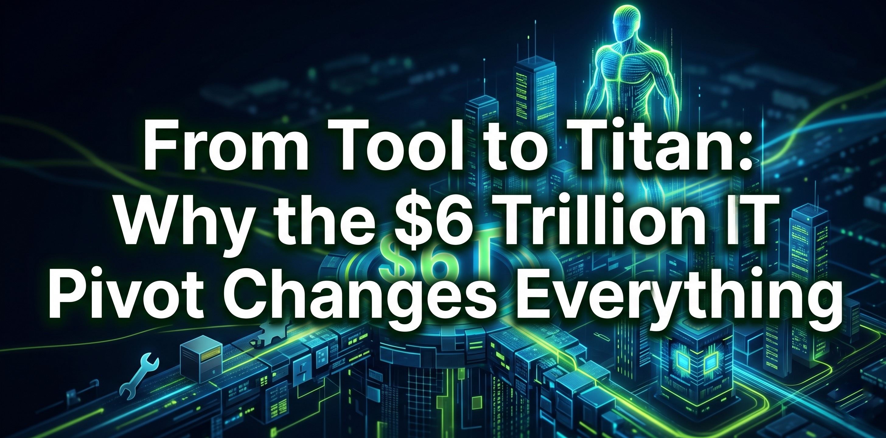 From Tool to Titan: Why the $6 Trillion IT Pivot Changes Everything